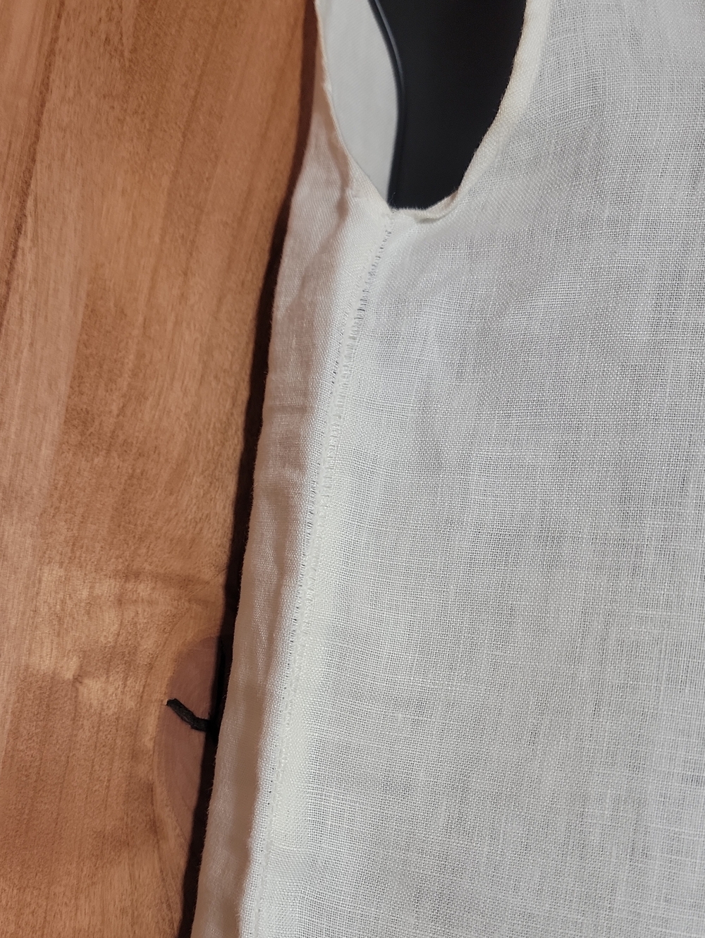OZMA of California Sleeveless V-Neck Linen Jumpsuit - Picture 9 of 16